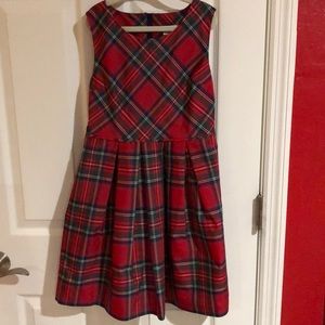 Plaid silk Vineyard Vines girl’s size 10.